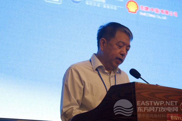 中國農機工業協會風能設備分會祁和生秘書長