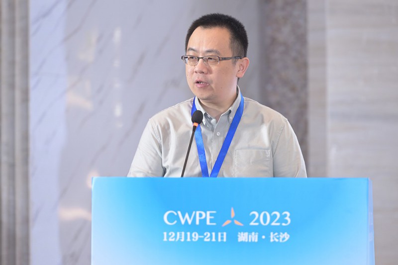 運達(dá)能源科技集團(tuán)有限公司副總工程師許國東發(fā)表《風(fēng)電機組傳動系統(tǒng)的機電耦合性問題》演講